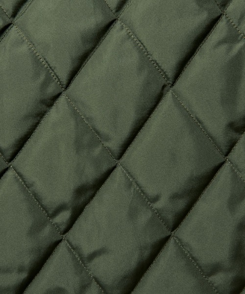 GeeRA（ジーラ）の「キルティングフーディロングコート（ダウンジャケット/コート・レディース・ブラック/アイボリー/カーキ/ブラウン・LARGE/XX-LARGE/X-LARGE/MEDIUM）」の10枚目の写真