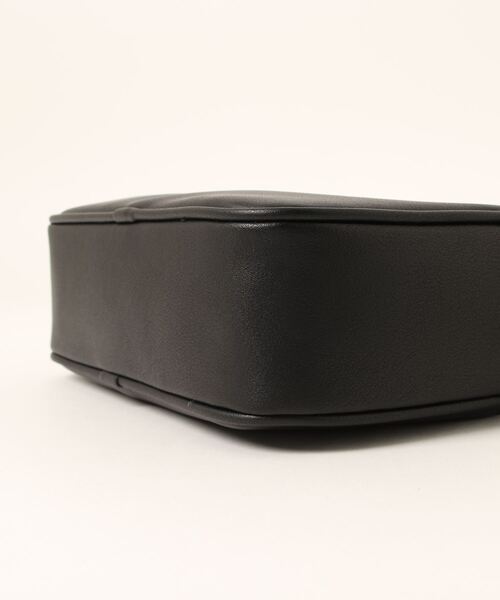 MURUA（ムルーア）の「MURUA (ムルーア) ミニショルダーバッグ MR-B1013 SQUARE METAL2（ショルダーバッグ・レディース・ブラック/ベージュ/ライム・FREE）」の7枚目の写真