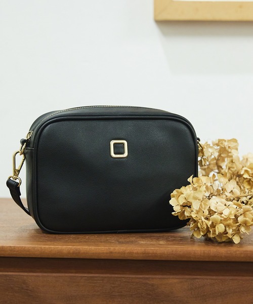 MURUA（ムルーア）の「MURUA (ムルーア) ミニショルダーバッグ MR-B1013 SQUARE METAL2（ショルダーバッグ・レディース・ブラック/ベージュ/ライム・FREE）」の17枚目の写真