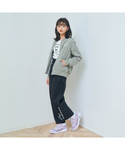 algy（アルジー）の「裏フリースリバーシブルブルゾン（ブルゾン・キッズ・カーキ/ピンク/ブラック・XX-SMALL/XXX-SMALL/MEDIUM/X-SMALL/SMALL）」の8枚目の写真