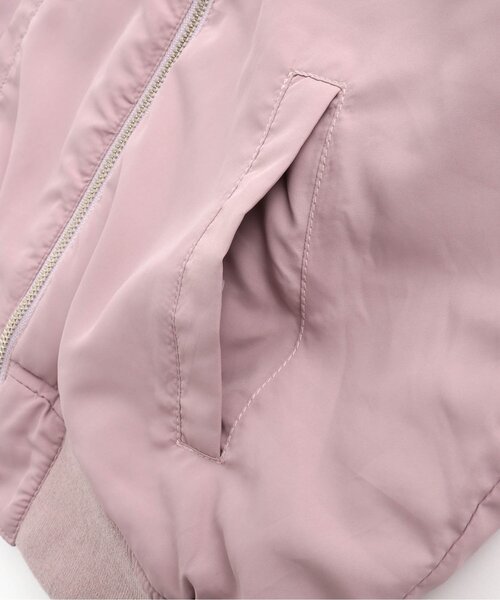 algy（アルジー）の「裏フリースリバーシブルブルゾン（ブルゾン・キッズ・カーキ/ピンク/ブラック・XX-SMALL/XXX-SMALL/MEDIUM/X-SMALL/SMALL）」の15枚目の写真