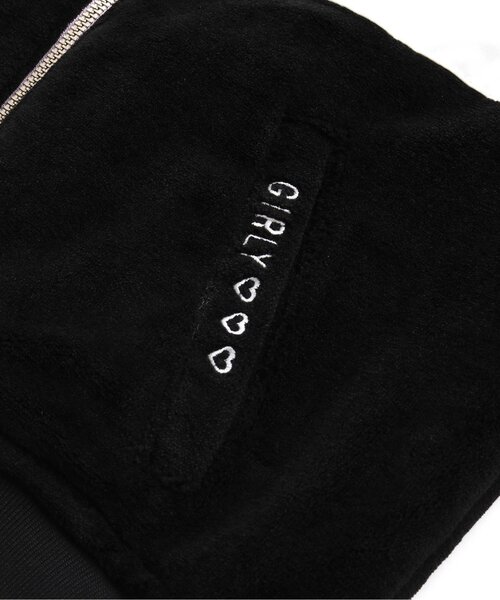 algy（アルジー）の「裏フリースリバーシブルブルゾン（ブルゾン・キッズ・カーキ/ピンク/ブラック・XX-SMALL/XXX-SMALL/MEDIUM/X-SMALL/SMALL）」の18枚目の写真