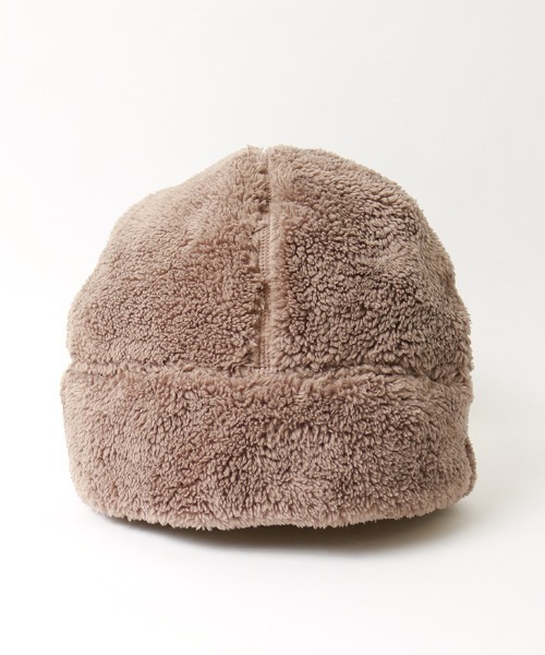 halo commodity（ハロ　コモディティー）の「[HALO COMMODITY/ハロ コモディティー] KUNA ボアフリースキャップ（ハット・レディース・モカ/ブラック/アイボリー・F）」の6枚目の写真