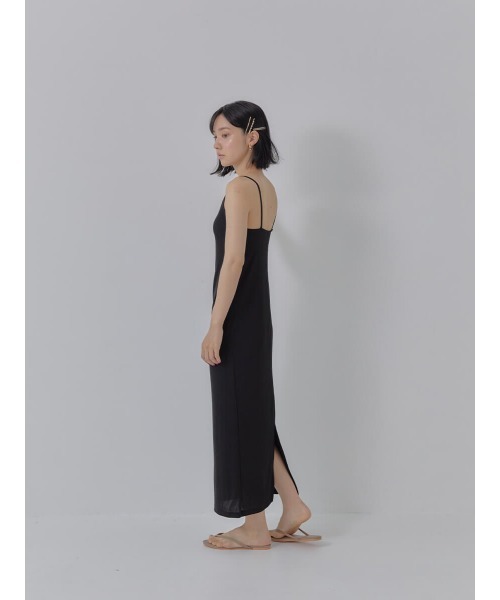 Ayla(アイラ)の「boat neck long cami(ワンピース・レディース・ベージュ/ブラック・FREE)」の11枚目の写真