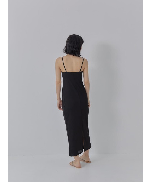 Ayla(アイラ)の「boat neck long cami(ワンピース・レディース・ベージュ/ブラック・FREE)」の12枚目の写真