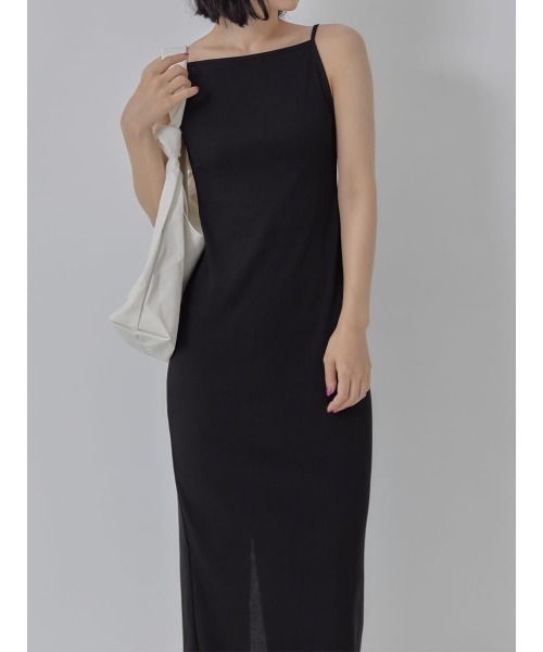 Ayla(アイラ)の「boat neck long cami(ワンピース・レディース・ベージュ/ブラック・FREE)」の16枚目の写真