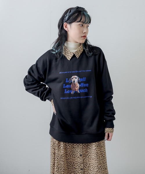 RASVOA（ラスボア）の「パターンスリットロングシャツ（シャツワンピース・レディース・ブラウン/オフホワイト・FREE）」の14枚目の写真