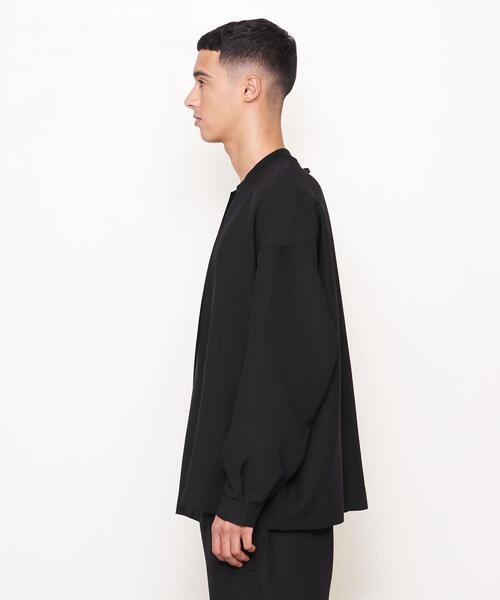 UNITED ARROWS & SONS（ユナイテッドアローズアンドサンズ）の「＜UNITED ARROWS & SONS by DAISUKE OBANA +10＞ Ⅰ CREW CARDIGAN/カーディガン（カーディガン/ボレロ・メンズ・ブラック/ダークグレー・S/M/L）」の3枚目の写真