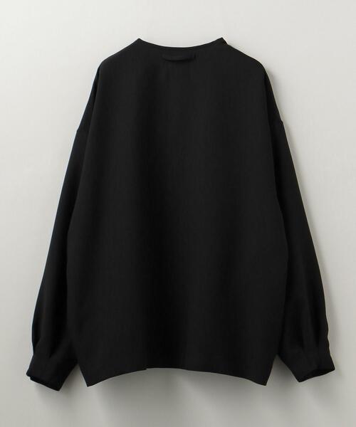 UNITED ARROWS & SONS 無地ブラック カーディガン UNITED ARROWS & SONS（ユナイテッドアローズアンドサンズ）の