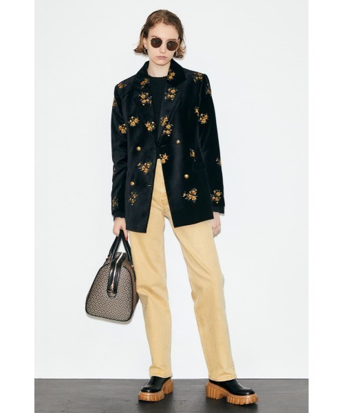 MOUSSY(マウジー)の「COMPACT RIB ニット(ニット/セーター・レディース・ブラック/カーキ/アイボリー/ライトイエロー・FREE)」の12枚目の写真