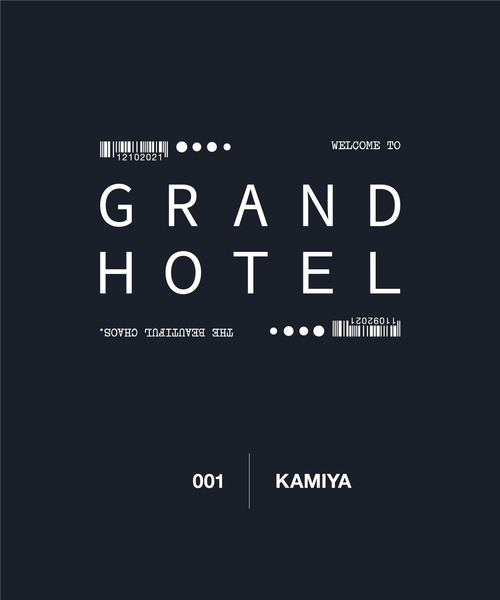 UNTRACE（アントレース）の「UNTRACE GRAND HOTEL 001 S/S TEE（Tシャツ/カットソー・メンズ・ホワイト・M/L/XL）」の11枚目の写真