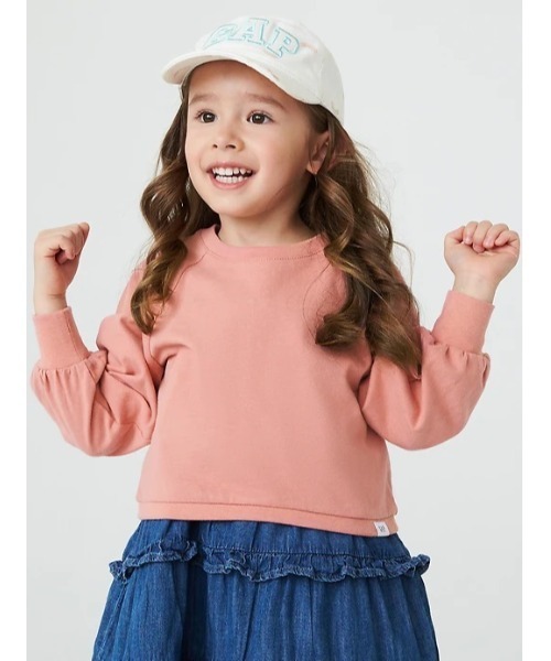 GAP（ギャップ）の「カーボナイズド ジャージー ロングスリーブ Tシャツ (幼児)（Tシャツ/カットソー・キッズ・ピンク/ブルー/グリーン・12-18M/18-24M/2 YRS/3 YRS/4 YRS/5 YRS）」の3枚目の写真