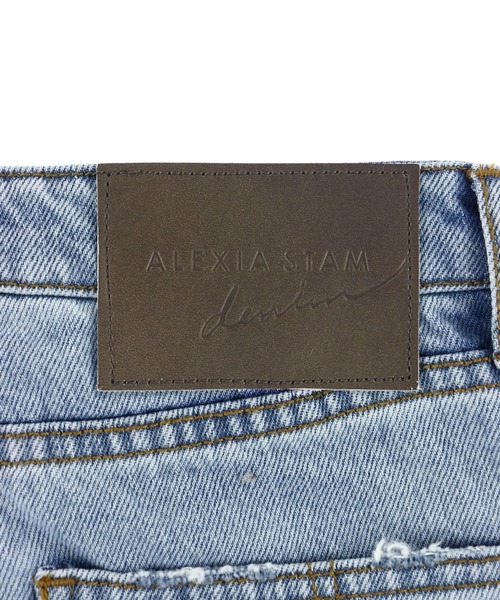 ALEXIA STAM（アリシアスタン）の「Regular Tapered Denim Pants/レギュラーテーパードデニムパンツ（デニムパンツ・レディース・ブルー/ブラック系その他・S/M/XS）」の19枚目の写真