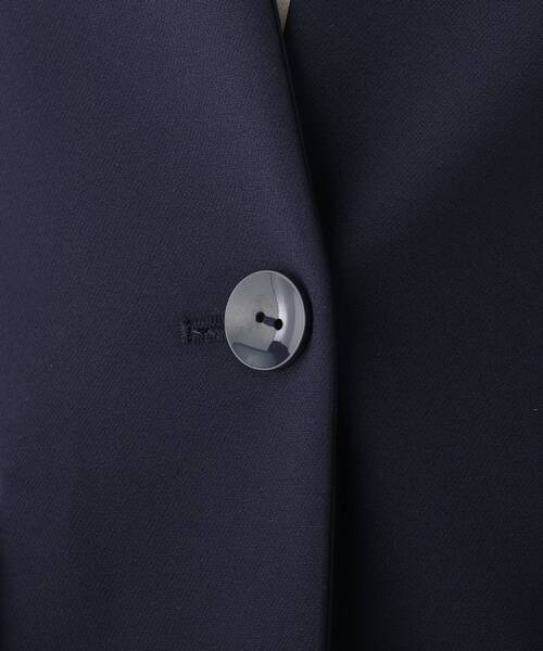 OPAQUE.CLIP(オペークドットクリップ)の「◆DELEGANT ダブルクロスキーネックジャケット【WEB限定サイズ】(スーツジャケット・レディース・ブラック/ベージュ/ネイビー・34/40/38/42/36)」の11枚目の写真