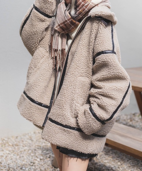 セール Wego フライトボアブルゾン ブルゾン Wego ウィゴー のファッション通販 Zozotown