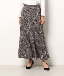 earth music&ecology | クラシカルプリントマーメイドスカート ＊(スカート)