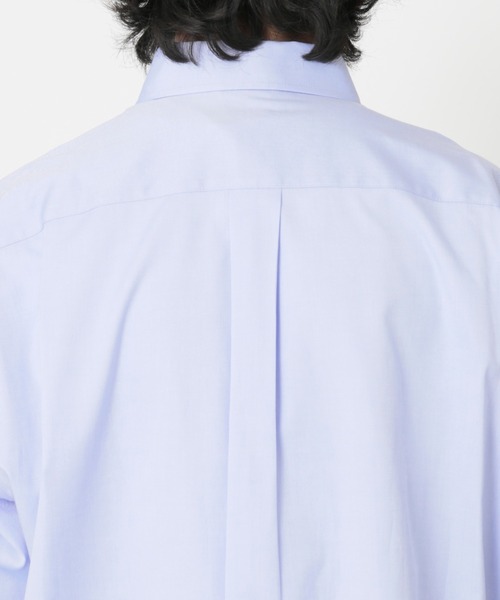 JOURNAL STANDARD relume(ジャーナルスタンダード レリューム)の「【relume SPORTS WEAR】ボタンダウン オーバーサイズ レギュラーシャツ(シャツ/ブラウス・メンズ・パープル/ブルー/グリーン・MEDIUM/LARGE)」の19枚目の写真