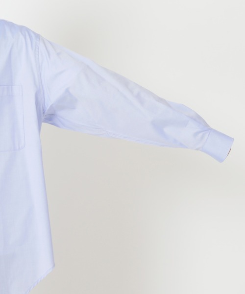 JOURNAL STANDARD relume(ジャーナルスタンダード レリューム)の「【relume SPORTS WEAR】ボタンダウン オーバーサイズ レギュラーシャツ(シャツ/ブラウス・メンズ・パープル/ブルー/グリーン・MEDIUM/LARGE)」の21枚目の写真
