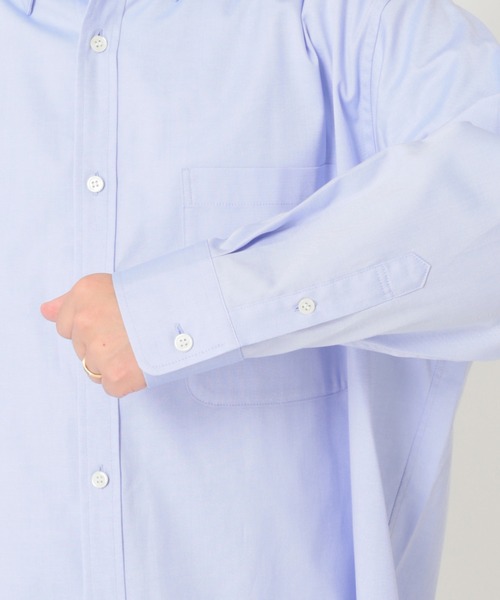 JOURNAL STANDARD relume(ジャーナルスタンダード レリューム)の「【relume SPORTS WEAR】ボタンダウン オーバーサイズ レギュラーシャツ(シャツ/ブラウス・メンズ・パープル/ブルー/グリーン・MEDIUM/LARGE)」の22枚目の写真