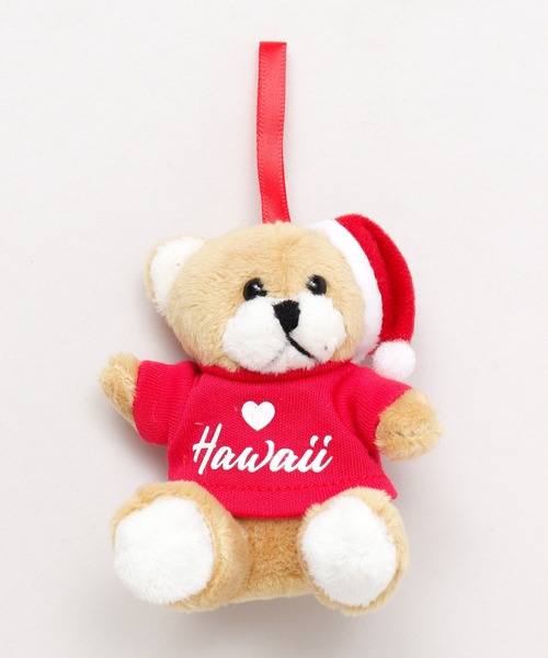 Kahiko（カヒコ）の「【Kahiko】HAWAII ベアオーナメント（フィギュア・レディース・レッド/ホワイト・FREE）」の2枚目の写真