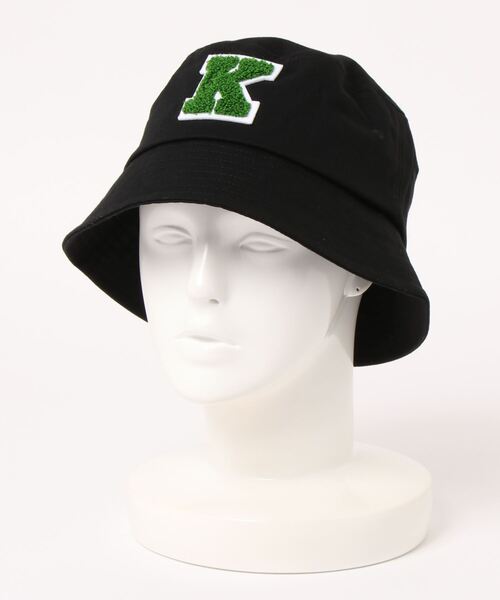 KaneZ（ケインズ）の「KaneZ/ケインズ/K LoopPatch BucketHat/バケットハット（ハット・メンズ・ブラック・FREE）」の8枚目の写真