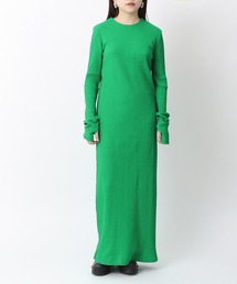 ADAM ET ROPE' | 【ADAM ET ROPE'】BOTANICAL DYED MAXI DRESS(ワンピース)