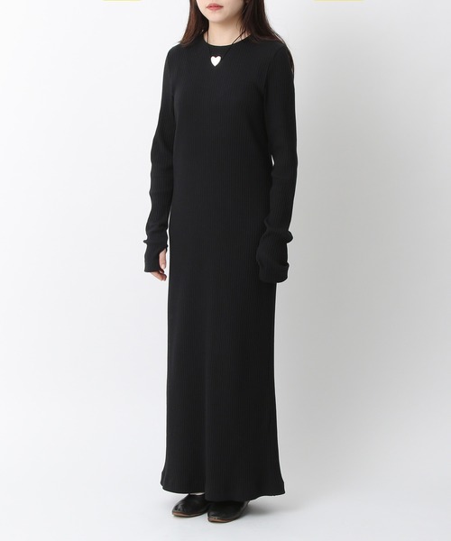 ADAM ET ROPE'(アダムエロペ)の「【ADAM ET ROPE'】BOTANICAL DYED MAXI DRESS(ワンピース・レディース・ブラック/グリーン/ピンク/ピンク系その他2・1/2)」の10枚目の写真