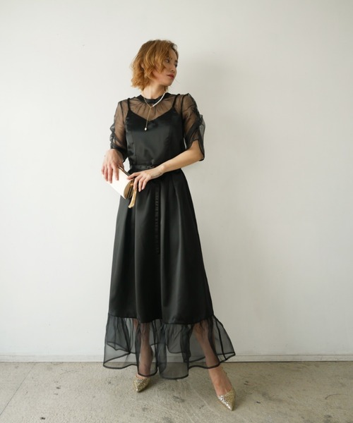 【美品】my shawty オケージョンドレス ロング ブラウン 2025年最新】My shawty パーティードレスの人気アイテム - メルカリ