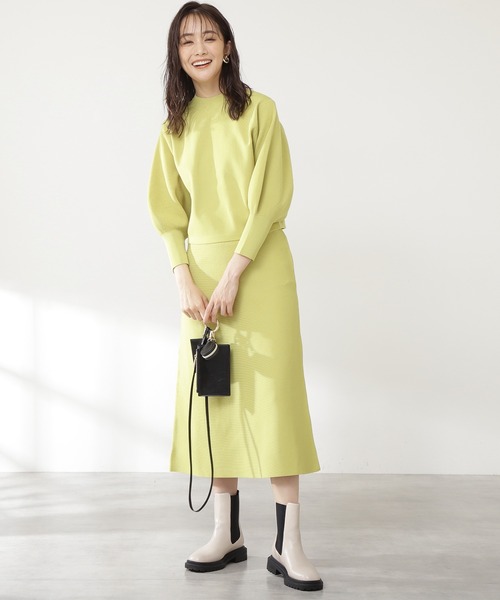 N.（N. Natural Beauty Basic）（エヌエヌナチュラルビューティーベーシック）の「【追加生産】サイドゴアミドルブーツ（ブーツ・レディース・ホワイト/ブラック・MEDIUM/LARGE）」の18枚目の写真