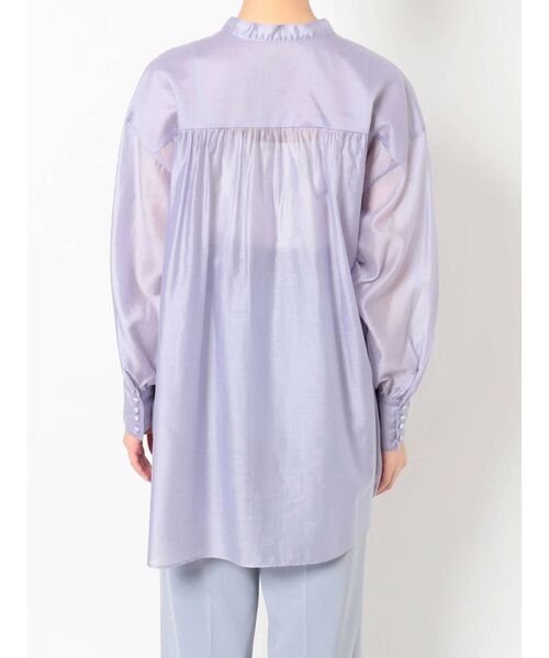 MERCURYDUO（マーキュリーデュオ）の「2WAYシアーギャザーブラウス（シャツ/ブラウス・レディース・ラベンダー/イエロー/オフホワイト・FREE）」の16枚目の写真