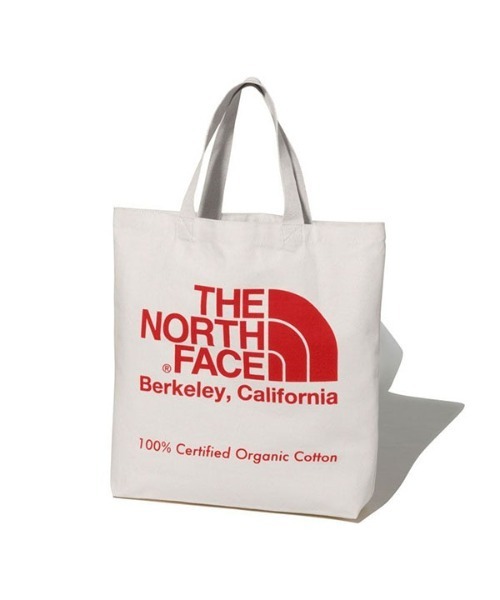COMPLETE WORKS(コンプリートワークス)の「THE NORTH FACE 「TNF Organic Cotton Tote」 TNFオーガニックコットントート ナチュラル NM81971(ショルダーバッグ・メンズ・ホワイト系1/ホワイト系2/ホワイト系3/ホワイト系4/ホワイト系5・ONE SIZE)」の2枚目の写真