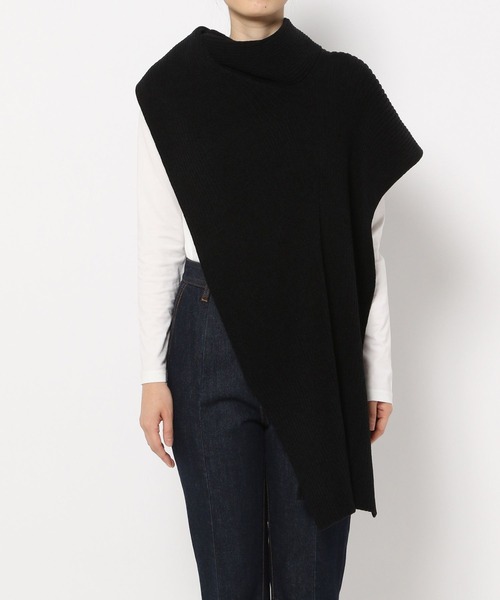 PAGEBOY（ページボーイ）の「CORE / ジレストール（ストール/ショール・レディース・ブラック/オフホワイト/イエロー・FREE）」の13枚目の写真