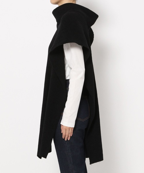 PAGEBOY（ページボーイ）の「CORE / ジレストール（ストール/ショール・レディース・ブラック/オフホワイト/イエロー・FREE）」の14枚目の写真