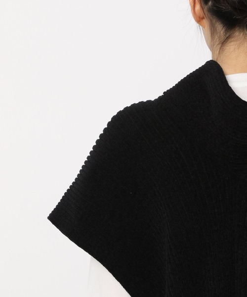 PAGEBOY（ページボーイ）の「CORE / ジレストール（ストール/ショール・レディース・ブラック/オフホワイト/イエロー・FREE）」の19枚目の写真