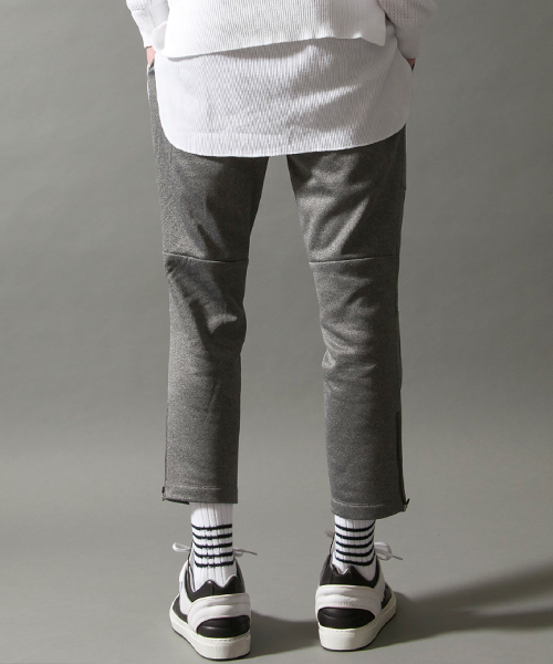 MONKEY TIME(モンキータイム)の「<monkey time> ∴ FLEECE ZIP EASY PT/パンツ ◆(その他パンツ・メンズ・ブラック/グレー・SMALL/LARGE/MEDIUM/X-LARGE)」の5枚目の写真