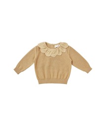 Quincy Mae（クインシーメイ）の「PETAL KNIT SWEATER（Tシャツ/カットソー）」