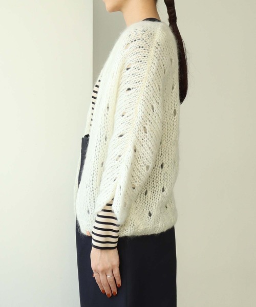 note et silence （ノートエシロンス）の「■VEST COSSETTE（カーディガン/ボレロ・レディース・アイボリー・FREE）」の16枚目の写真