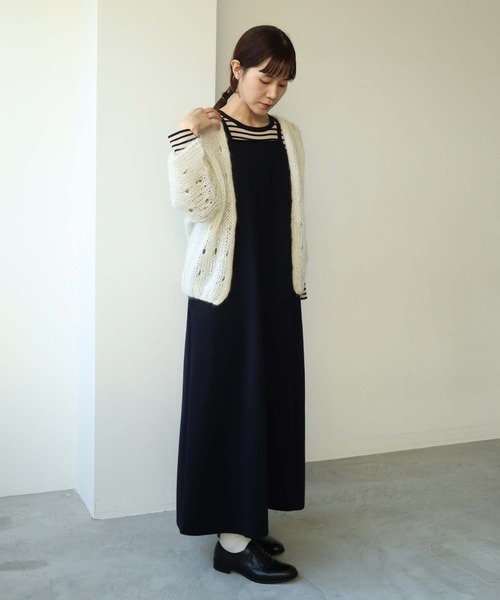 note et silence （ノートエシロンス）の「■VEST COSSETTE（カーディガン/ボレロ・レディース・アイボリー・FREE）」の13枚目の写真