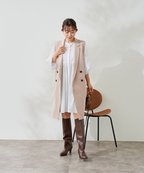 DouDou（ドゥドゥ）の「ダブルロングジレ（ベスト）」 - WEAR