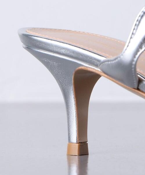 Gianvito Rossi(ジャンヴィトロッシ)の「<Gianvito Rossi(ジャンヴィト ロッシ)>WAVE 2ストラップ サンダル ■■■(サンダル・レディース・シルバー・36/35/37)」の7枚目の写真