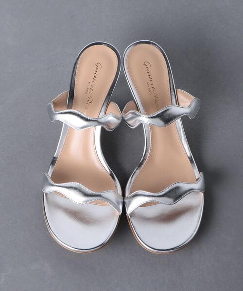 Gianvito Rossi(ジャンヴィトロッシ)の「<Gianvito Rossi(ジャンヴィト ロッシ)>WAVE 2ストラップ サンダル ■■■(サンダル・レディース・シルバー・36/35/37)」の10枚目の写真