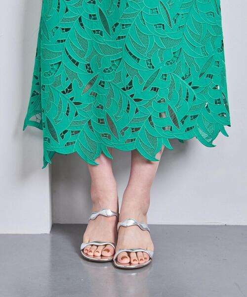 Gianvito Rossi(ジャンヴィトロッシ)の「<Gianvito Rossi(ジャンヴィト ロッシ)>WAVE 2ストラップ サンダル ■■■(サンダル・レディース・シルバー・36/35/37)」の11枚目の写真