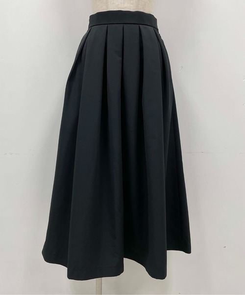 PICCIN(ピッチン)の「タックフレアスカート(スカート・レディース・ブラック/ベージュ/エメラルド・M)」の21枚目の写真