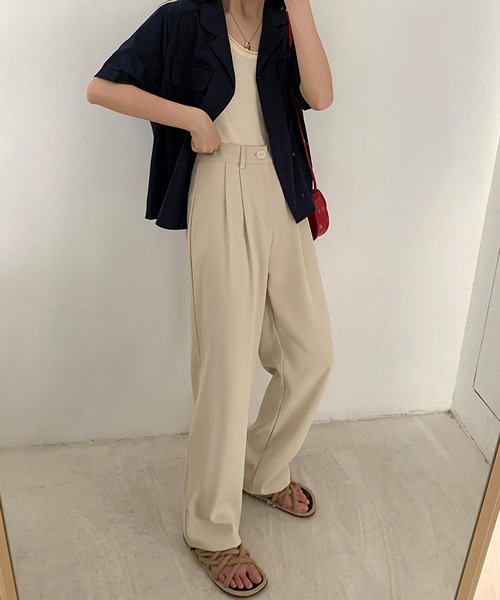 Dita Muaj.(ディータムアージュ)の「ルーズシルエットスラックスパンツ(スラックス・レディース・ホワイト/ブラック/アッシュブラウン/グレイッシュベージュ・S/M/L)」の22枚目の写真
