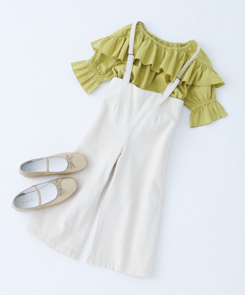 CIAOPANIC TYPY(チャオパニックティピー)の「【KIDS】indiaフリルブラウス(シャツ/ブラウス・キッズ・チャコールグレー/イエロー/レッド・SMALL/MEDIUM/LARGE/X-LARGE/XX-LARGE)」の7枚目の写真