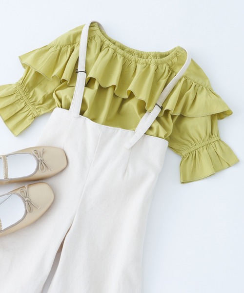 CIAOPANIC TYPY(チャオパニックティピー)の「【KIDS】indiaフリルブラウス(シャツ/ブラウス・キッズ・チャコールグレー/イエロー/レッド・SMALL/MEDIUM/LARGE/X-LARGE/XX-LARGE)」の15枚目の写真