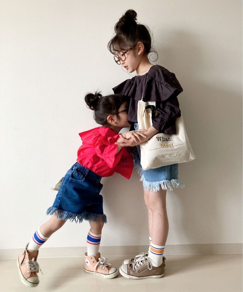 CIAOPANIC TYPY(チャオパニックティピー)の「【KIDS】indiaフリルブラウス(シャツ/ブラウス・キッズ・チャコールグレー/イエロー/レッド・SMALL/MEDIUM/LARGE/X-LARGE/XX-LARGE)」の21枚目の写真