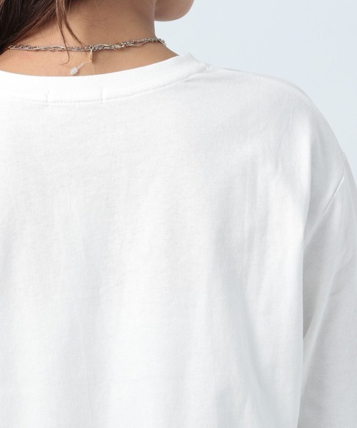 BAYFLOW（ベイフロー）の「インナーラウンドロングＴ（Tシャツ/カットソー・レディース・オフホワイト・FREE）」の11枚目の写真