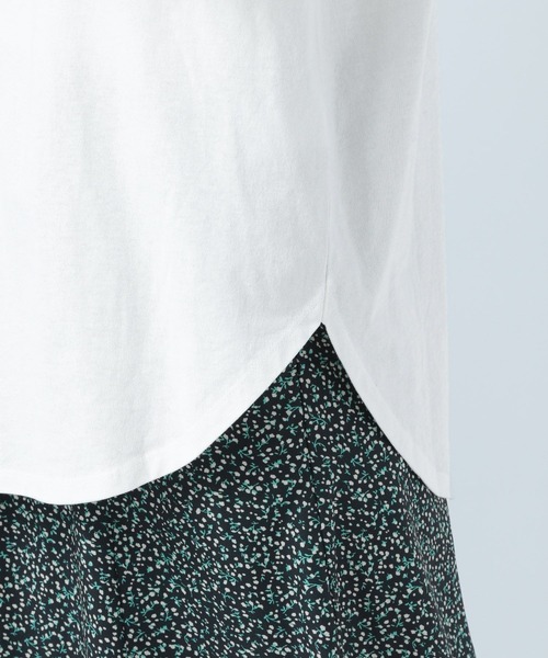 BAYFLOW（ベイフロー）の「インナーラウンドロングＴ（Tシャツ/カットソー・レディース・オフホワイト・FREE）」の12枚目の写真