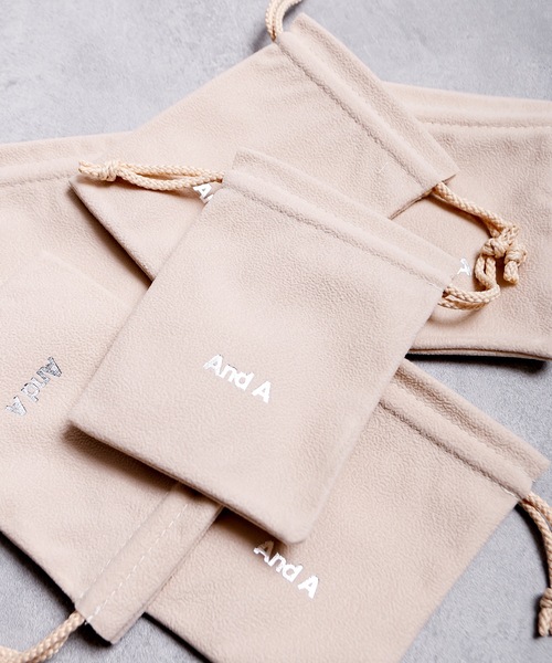 And A（アンドエー）の「And A アンドエー / Link chain necklace スネークチェーンネックレス チョーカー（シルバー925）（ネックレス・メンズ・シルバー・60cm/40cm/50cm）」の7枚目の写真